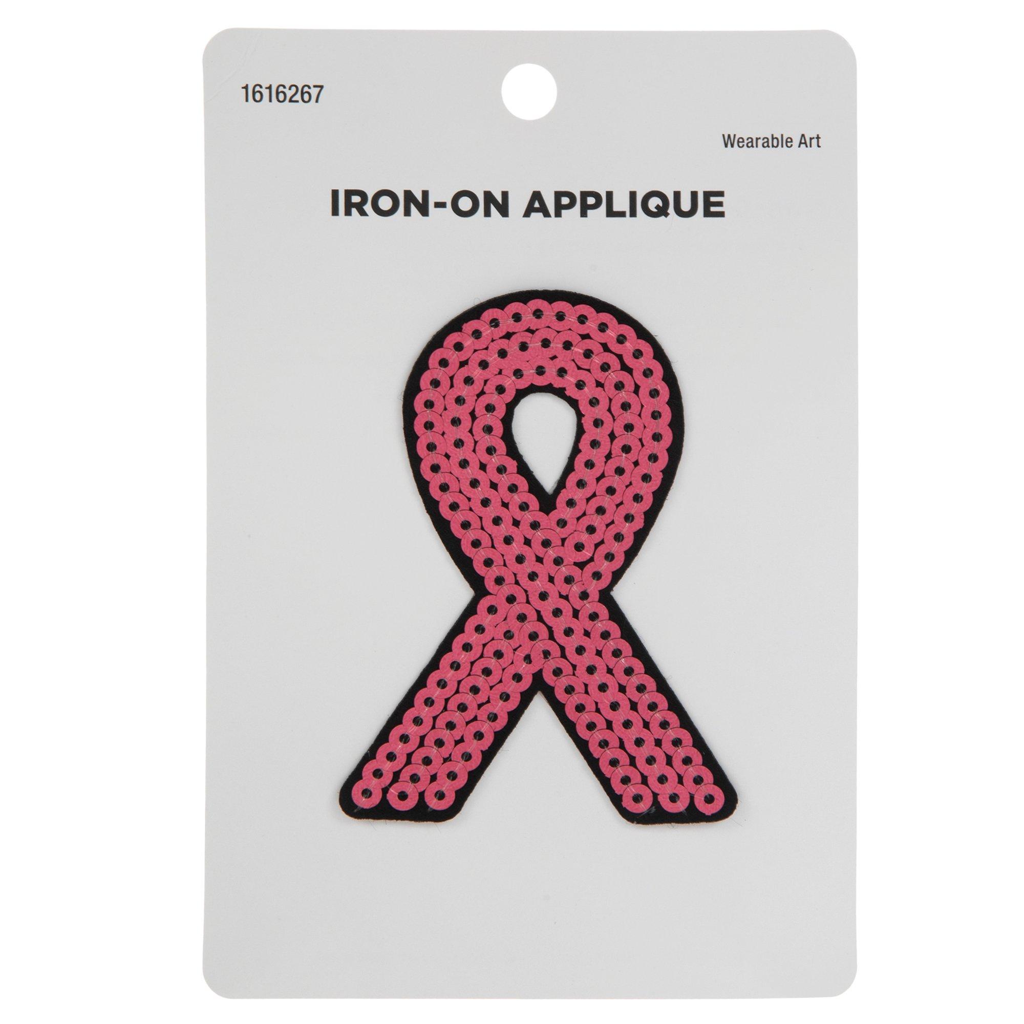 Set of 4 Iron-On Patches, for Girls Pink Light 2 color/multicol R
