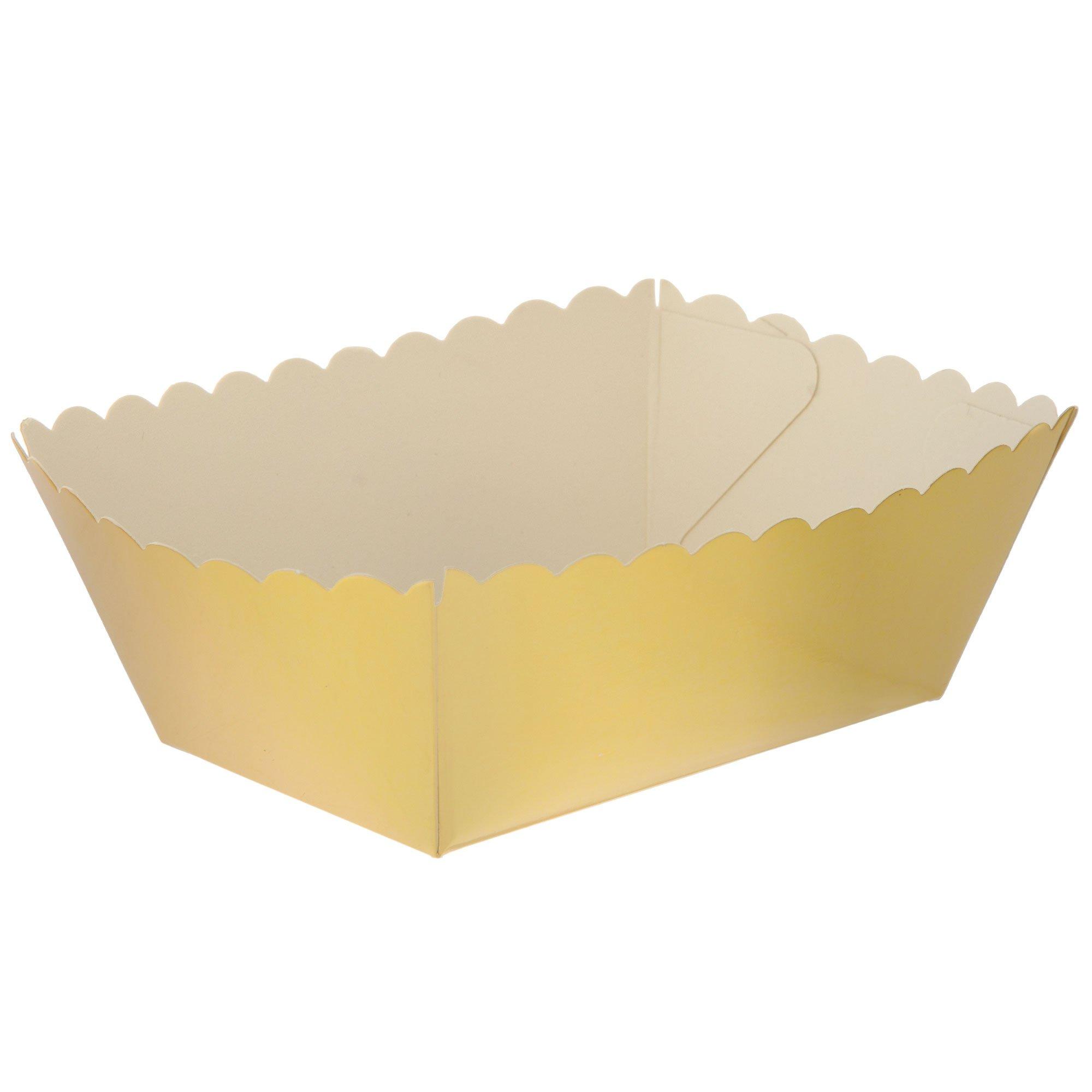 Golden Yellow Mini Loaf Baking Cups - Confectionery House