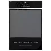 Wax-Free Transfer Paper - 8 1/2" x 11"