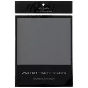 Wax-Free Transfer Paper - 8 1/2" x 11"