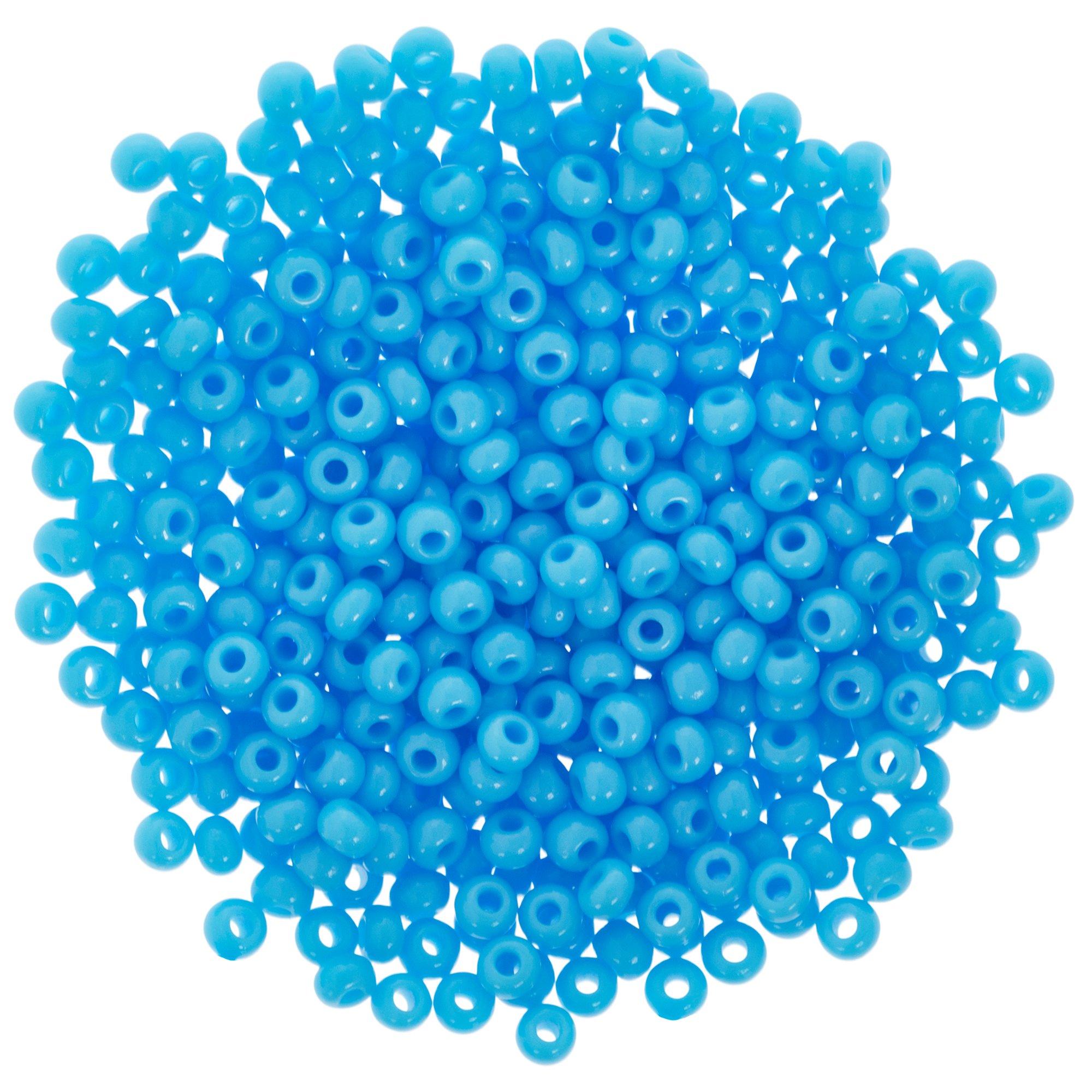 opaque turquoise blue