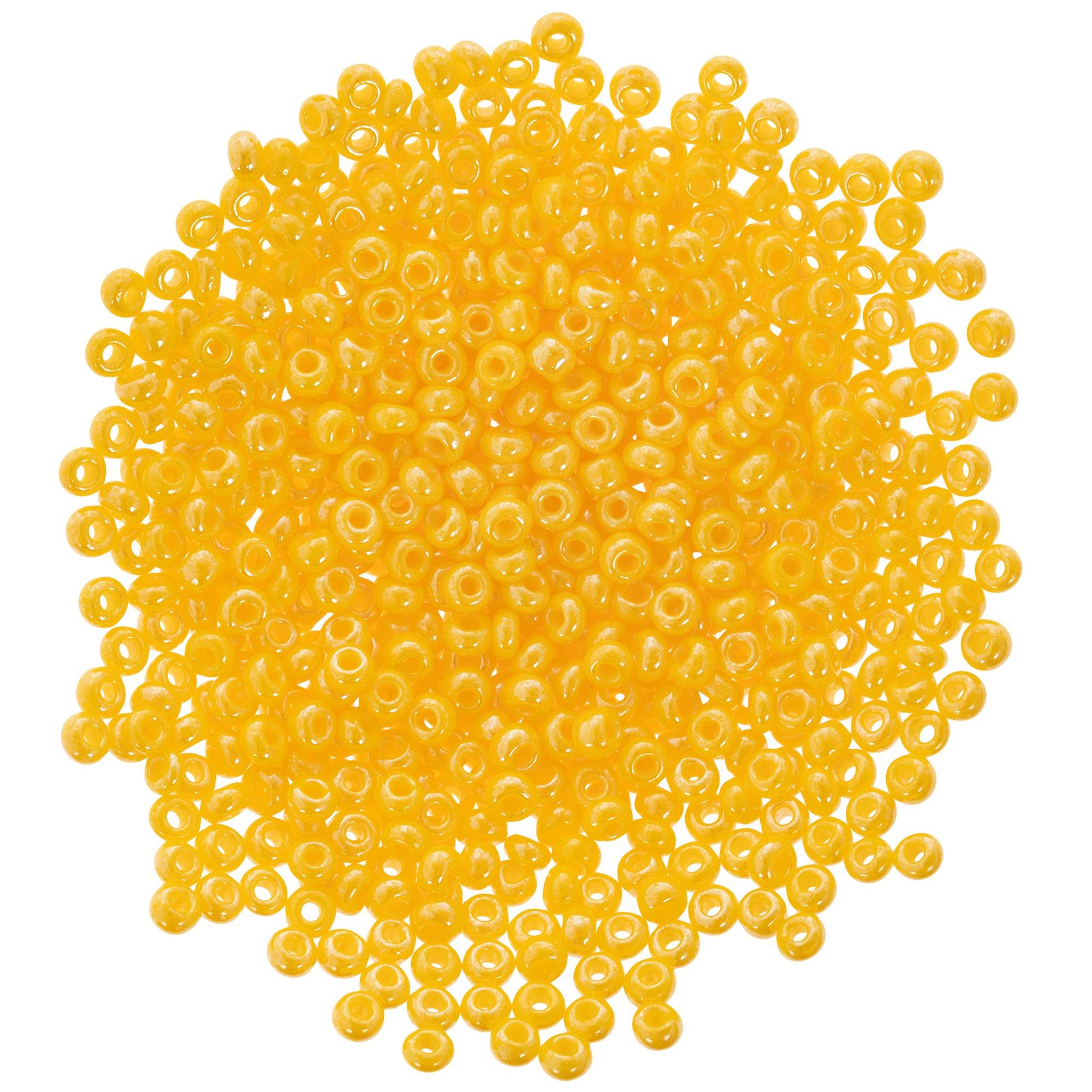 opaque yellow luster