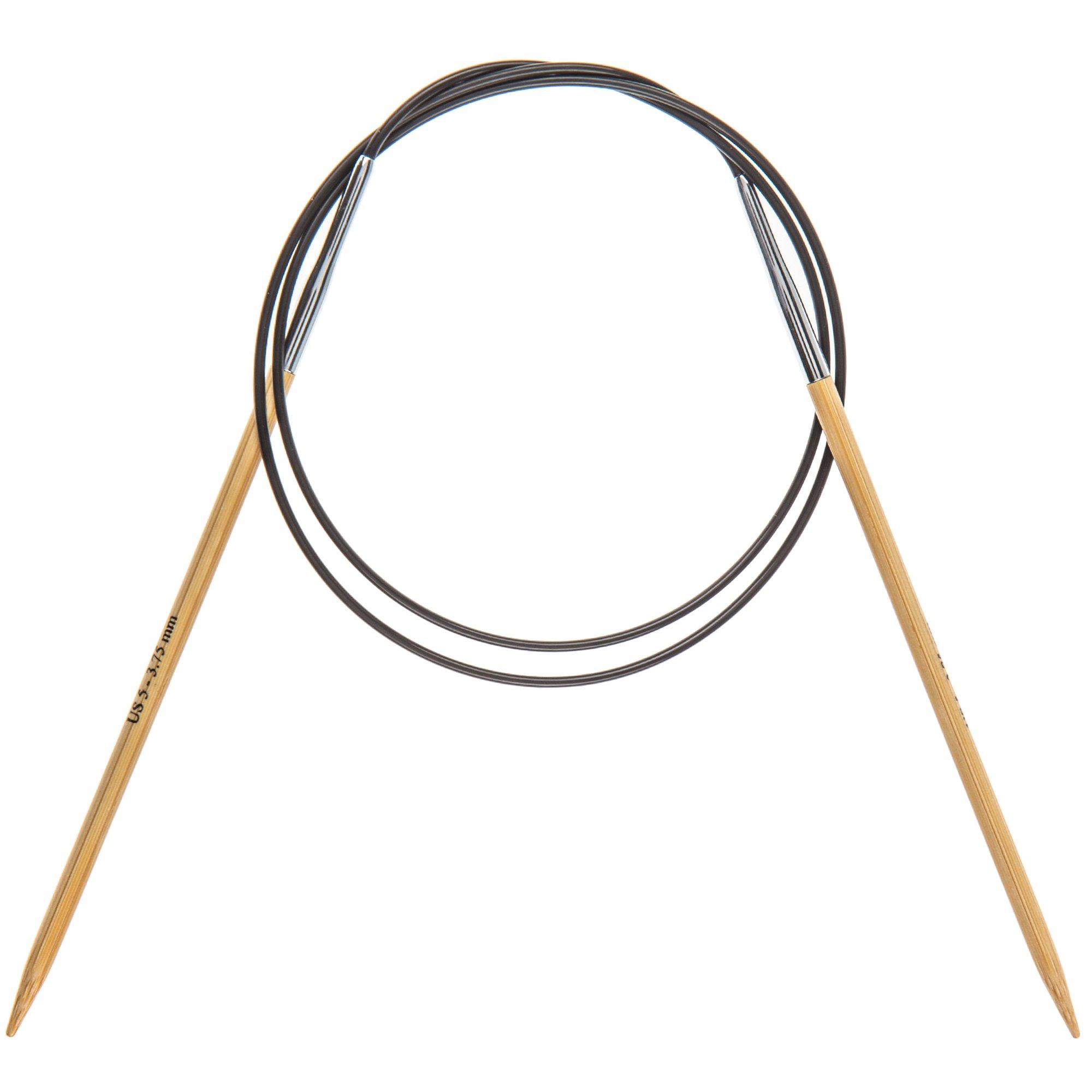 NE042 Bamboo Bamboo Circular Knitting Needle - 12mm
