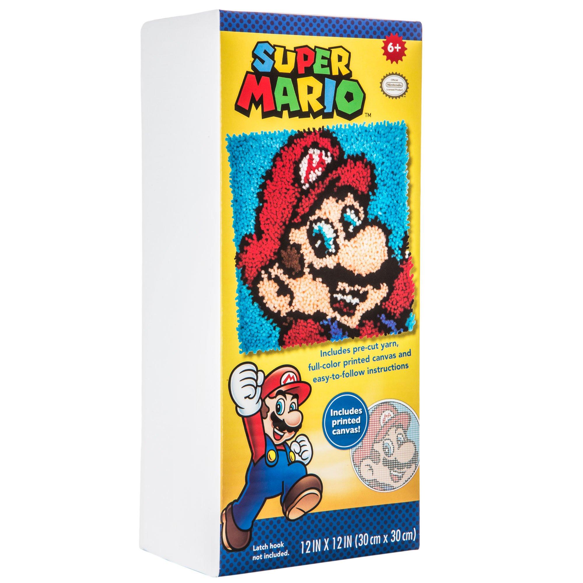 Super Mario Latch Hook Kit, Hobby Lobby