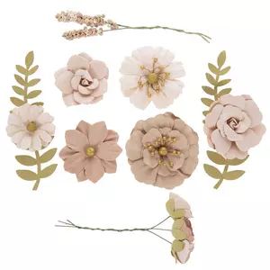 Illuminate digital scrapbooking Paper Flower Embellishments by AFT Designs  @ #digitalscrapbooking #embellishments #florals