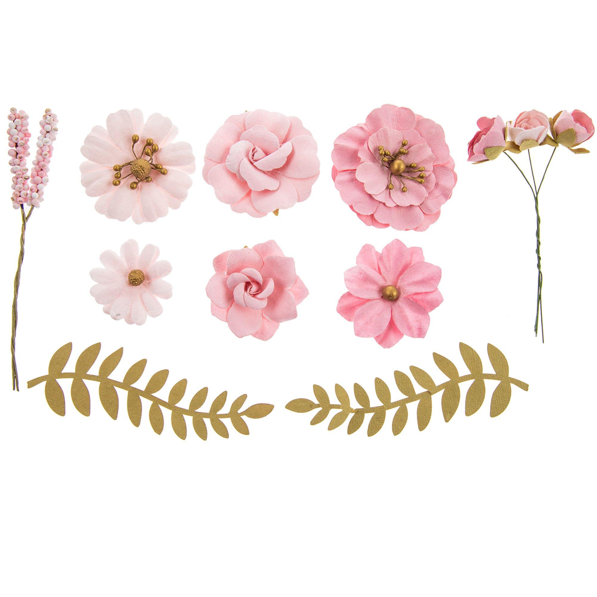 Paper Flower & Pick Embellishments | Hobby Lobby | 1624196