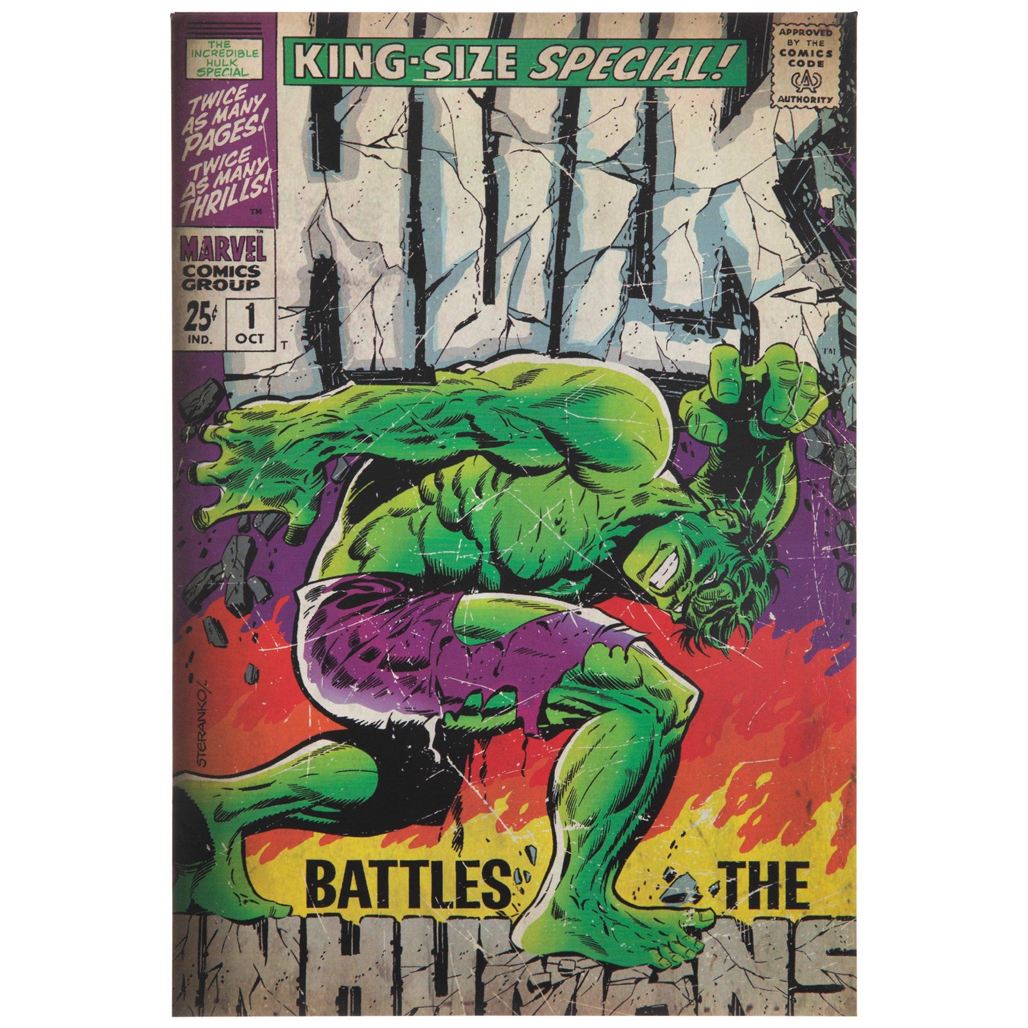 The Avenger Hulk Block Giant Wall Art Poster