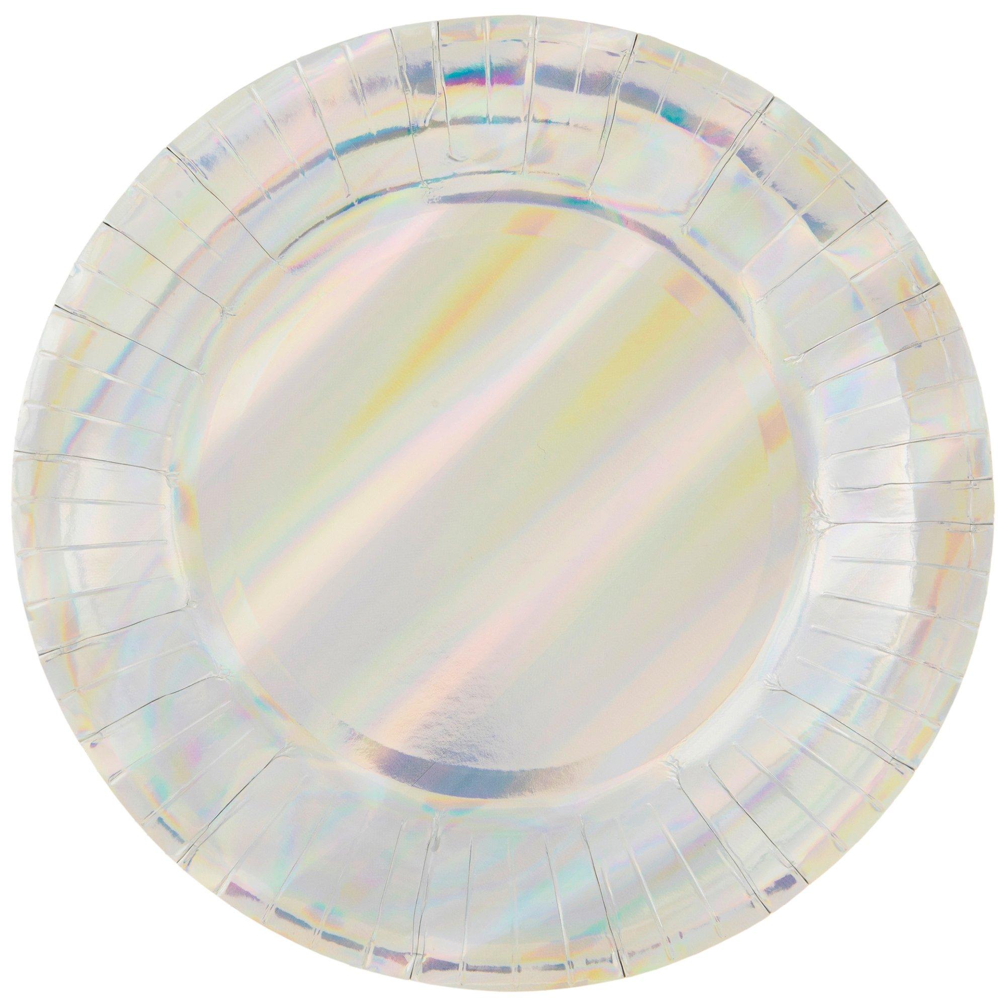Iridescent Paper Plates Hobby Lobby 1639277