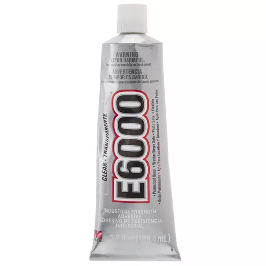 Eclectic E6000 Clear Craft Adhesive - 2 oz tube