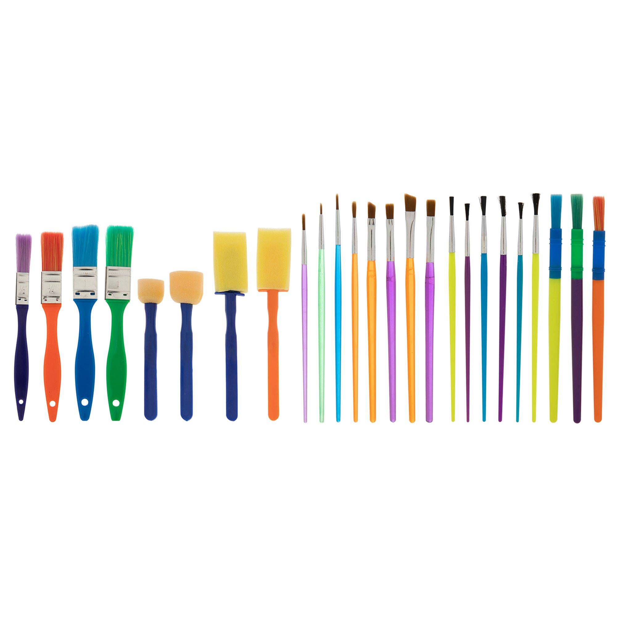 Kids Paint Brushes - 5 Piece Set