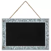 Galvanized Framed Chalkboard