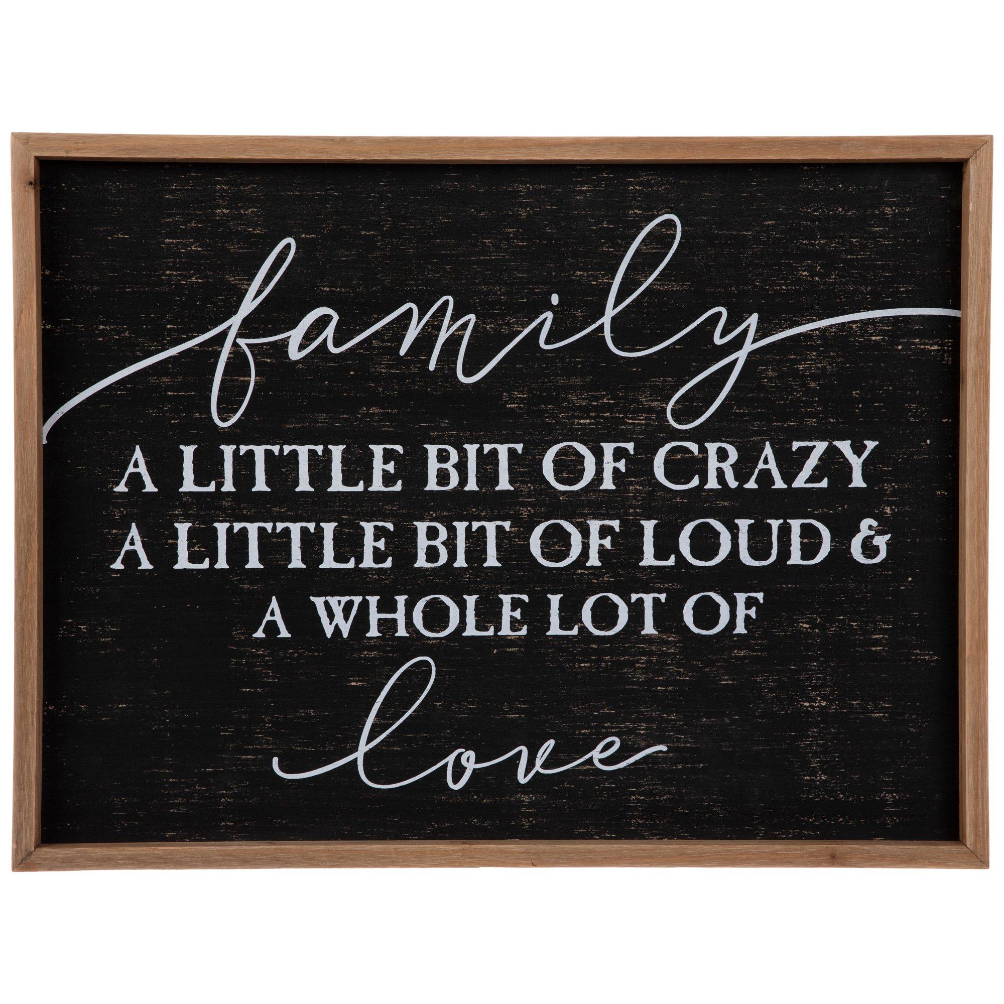 Family Love Wood Wall Decor Hobby Lobby 1645142