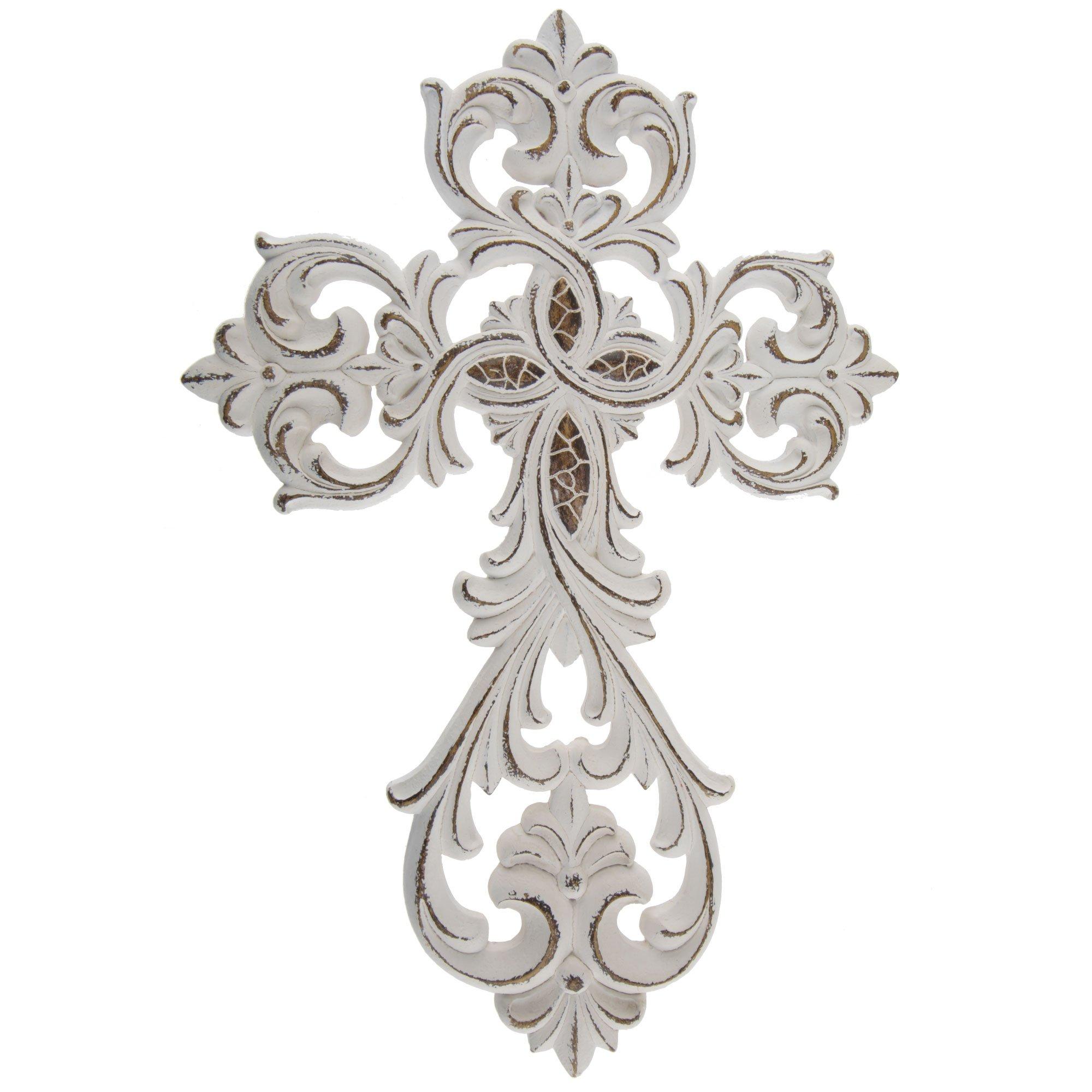 White Ornate Cutout Wall Cross | Hobby Lobby | 1646314