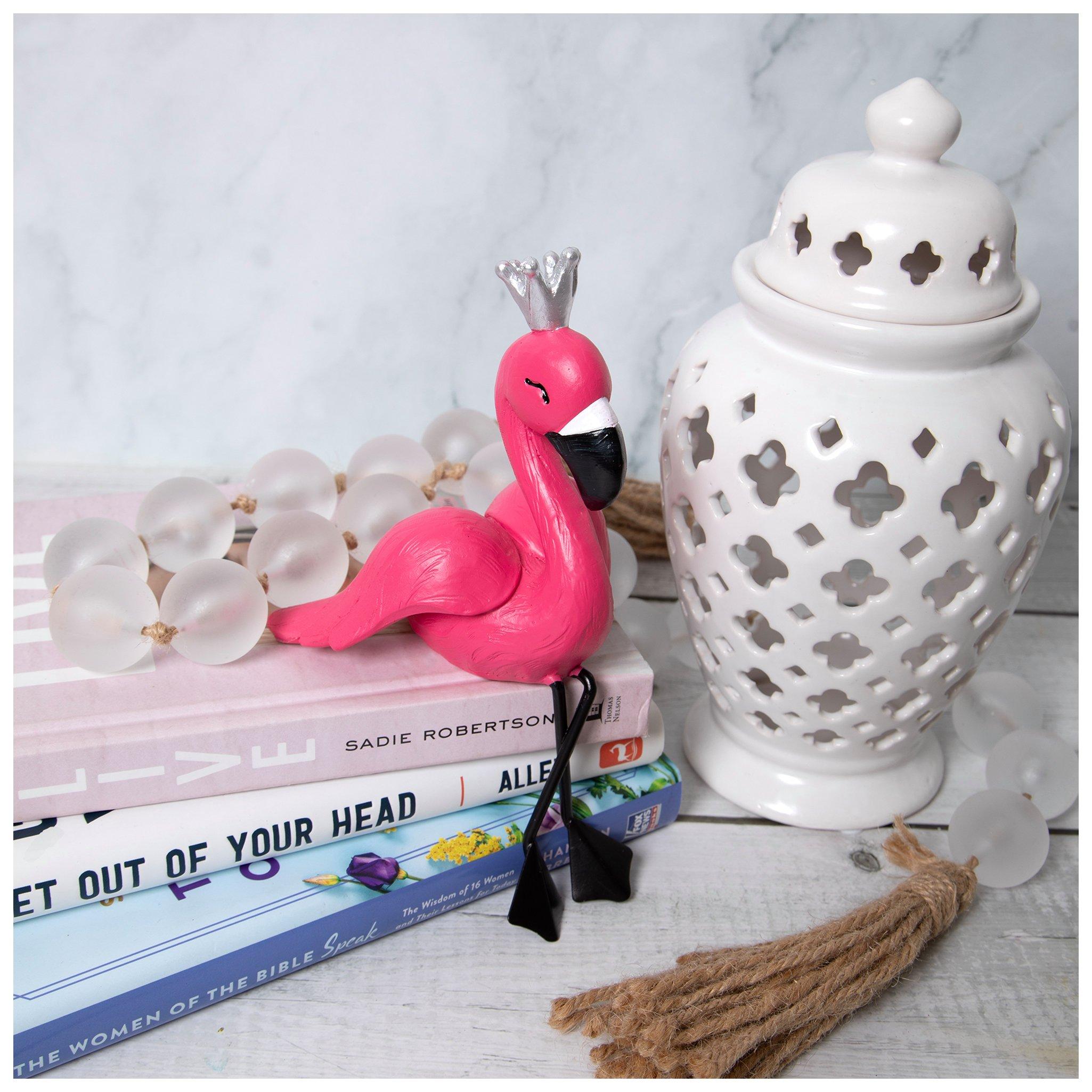 Crowned Flamingo Shelf Sitter | Hobby Lobby | 1647239
