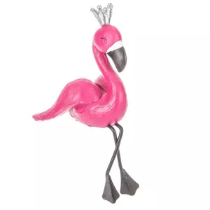 Crowned Flamingo Shelf Sitter