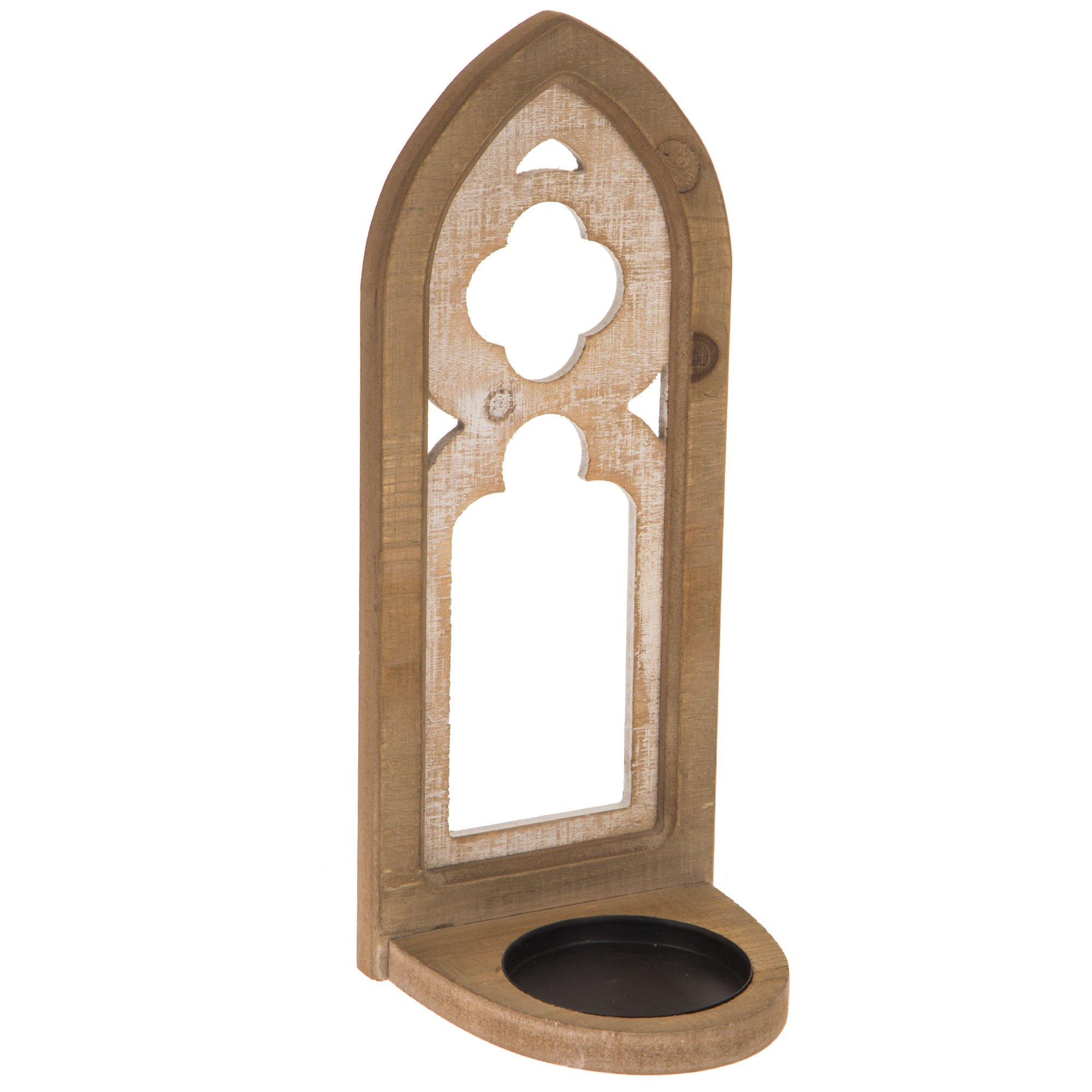 Cathedral Wood Wall Sconce Hobby Lobby 1648757