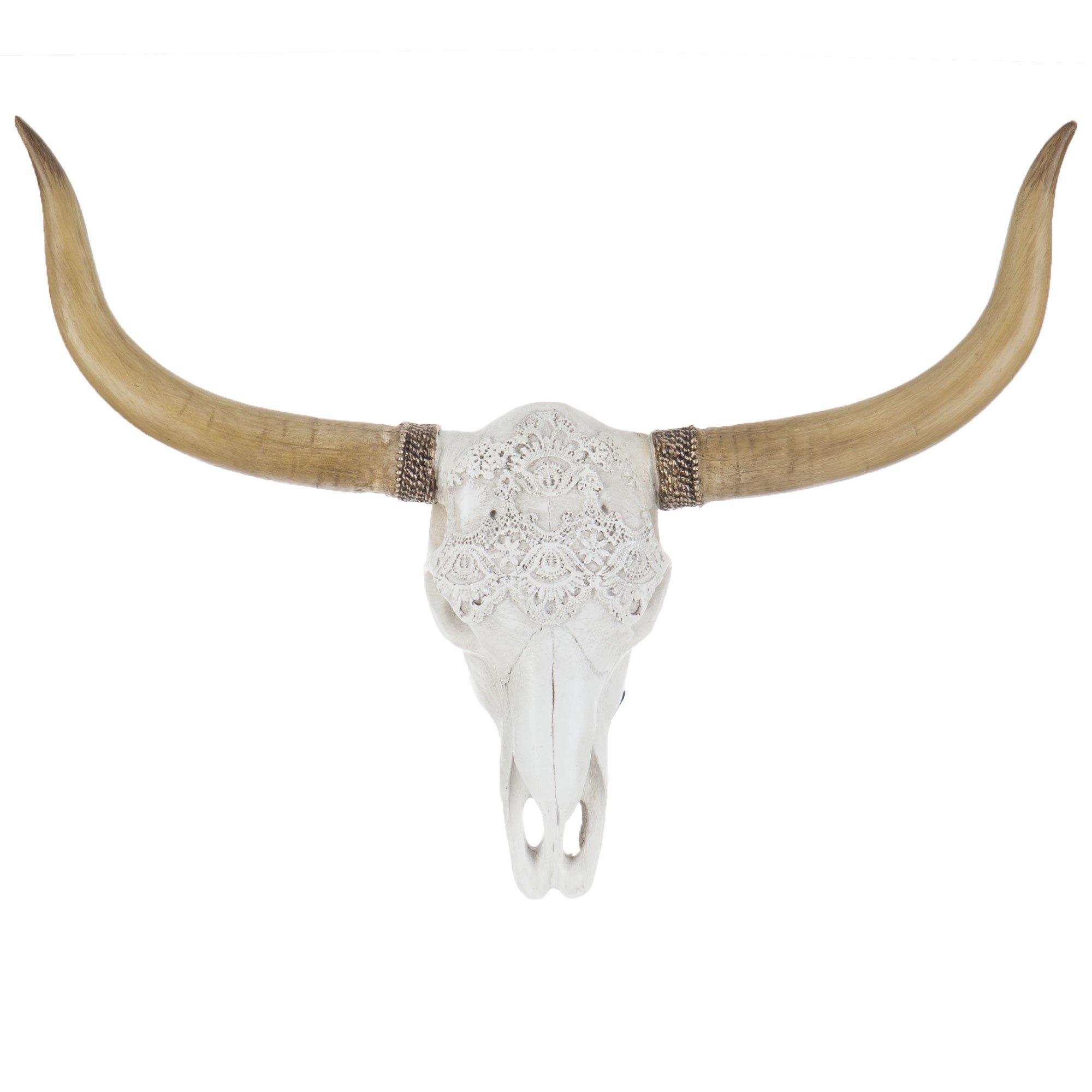 Longhorn Skull Wall Decor With Lace Hobby Lobby 1649706