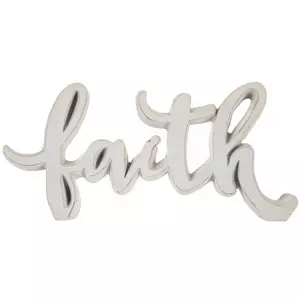 White Faith Decor