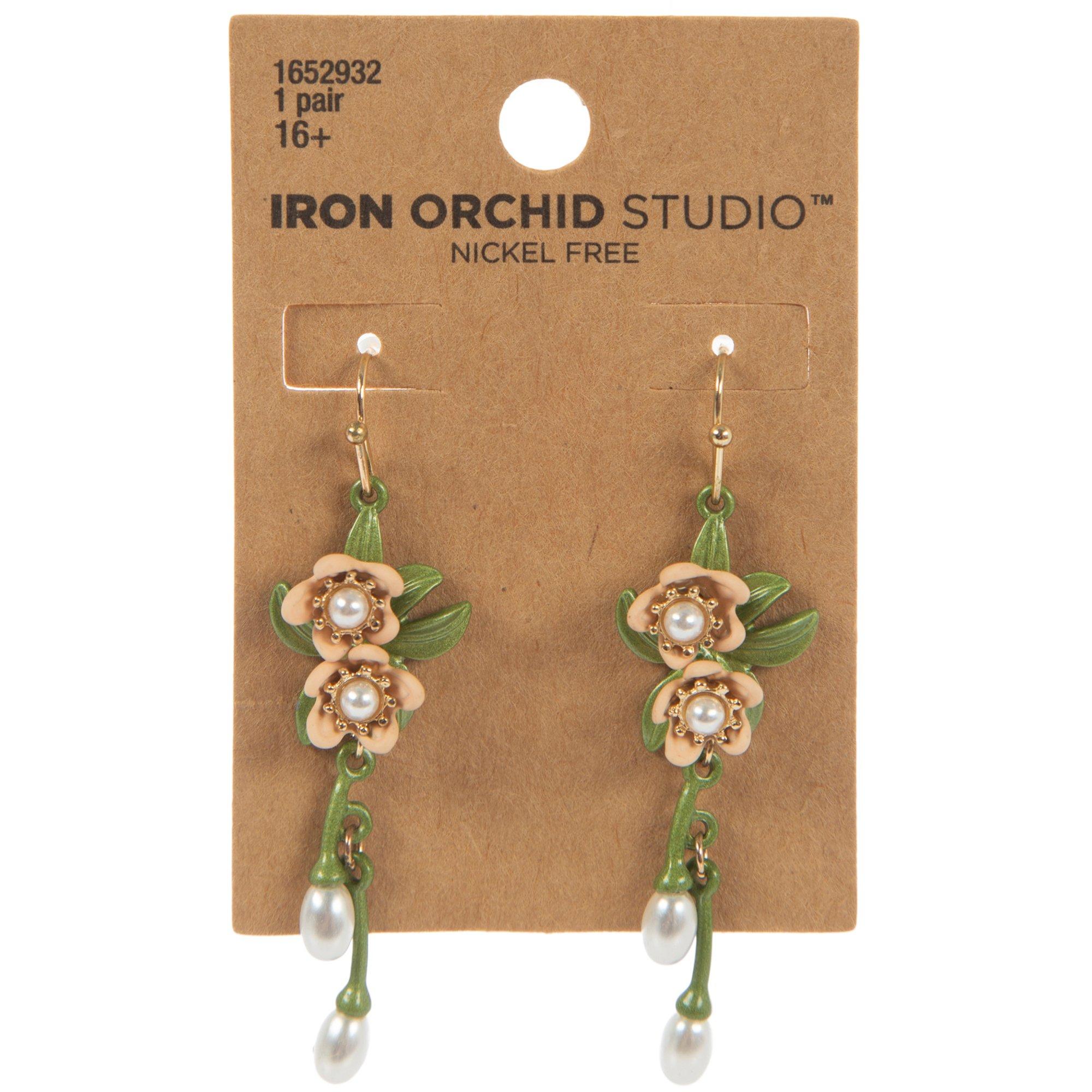 アクセサリー ORTLOEB City Cubic Zirconia Circle Drop Earrings | Hobby Lobby | 2144210