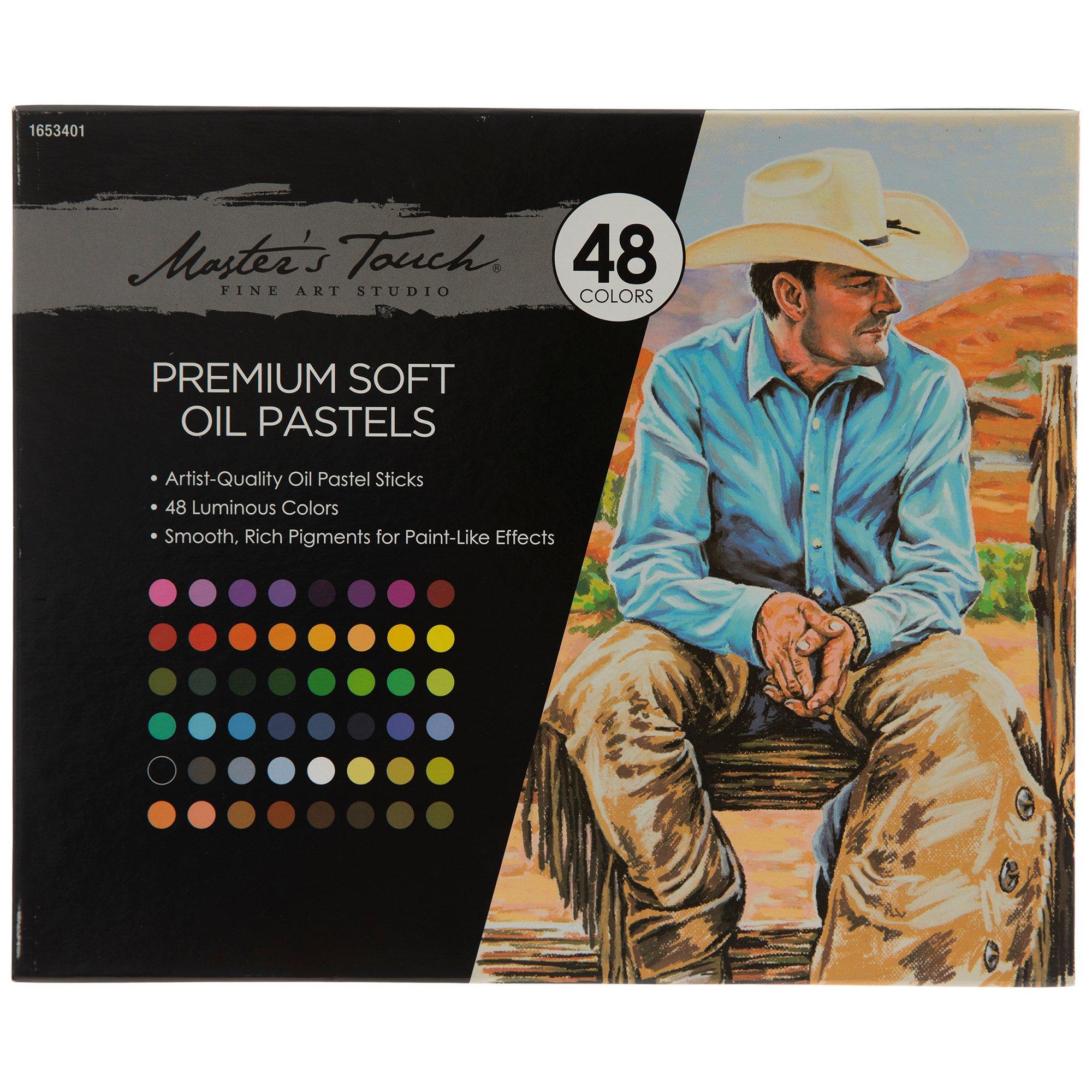 Oil Pastels Set, Soft Touch Environmentally Friendly