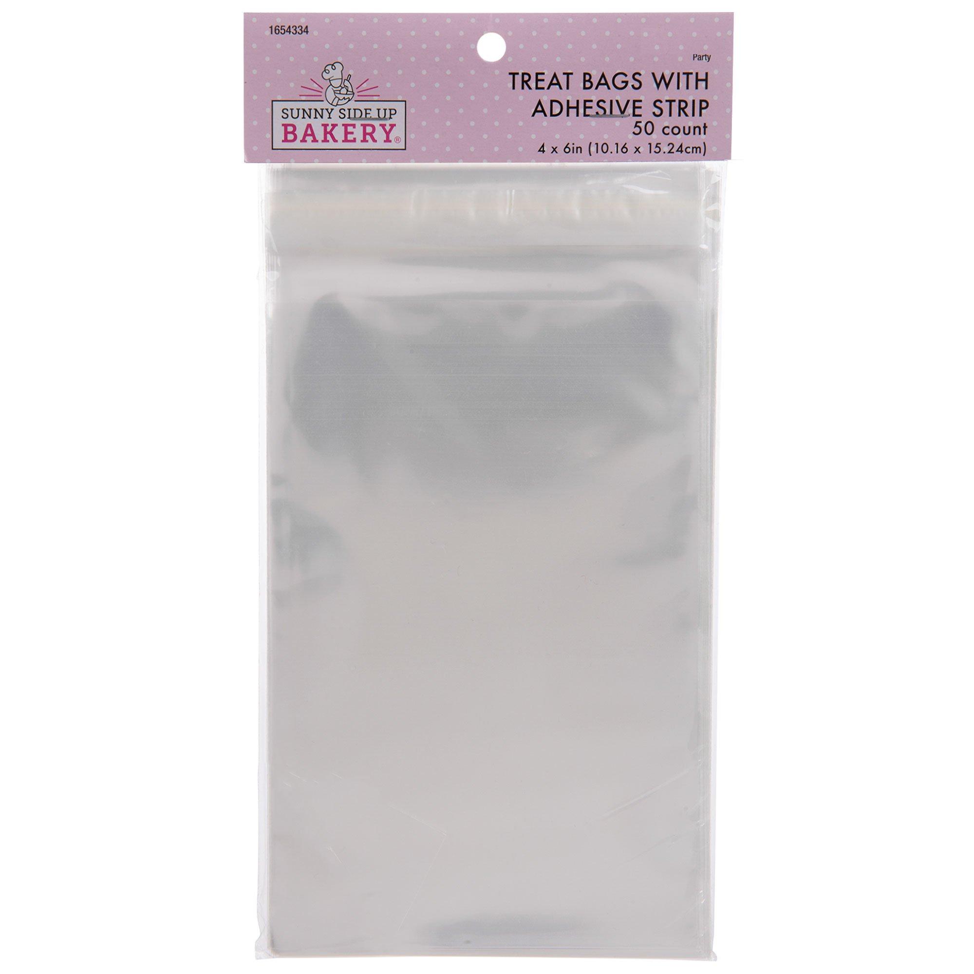 100 Clear Jewelry Bags Small Resealable Self Adhesive Bags Display