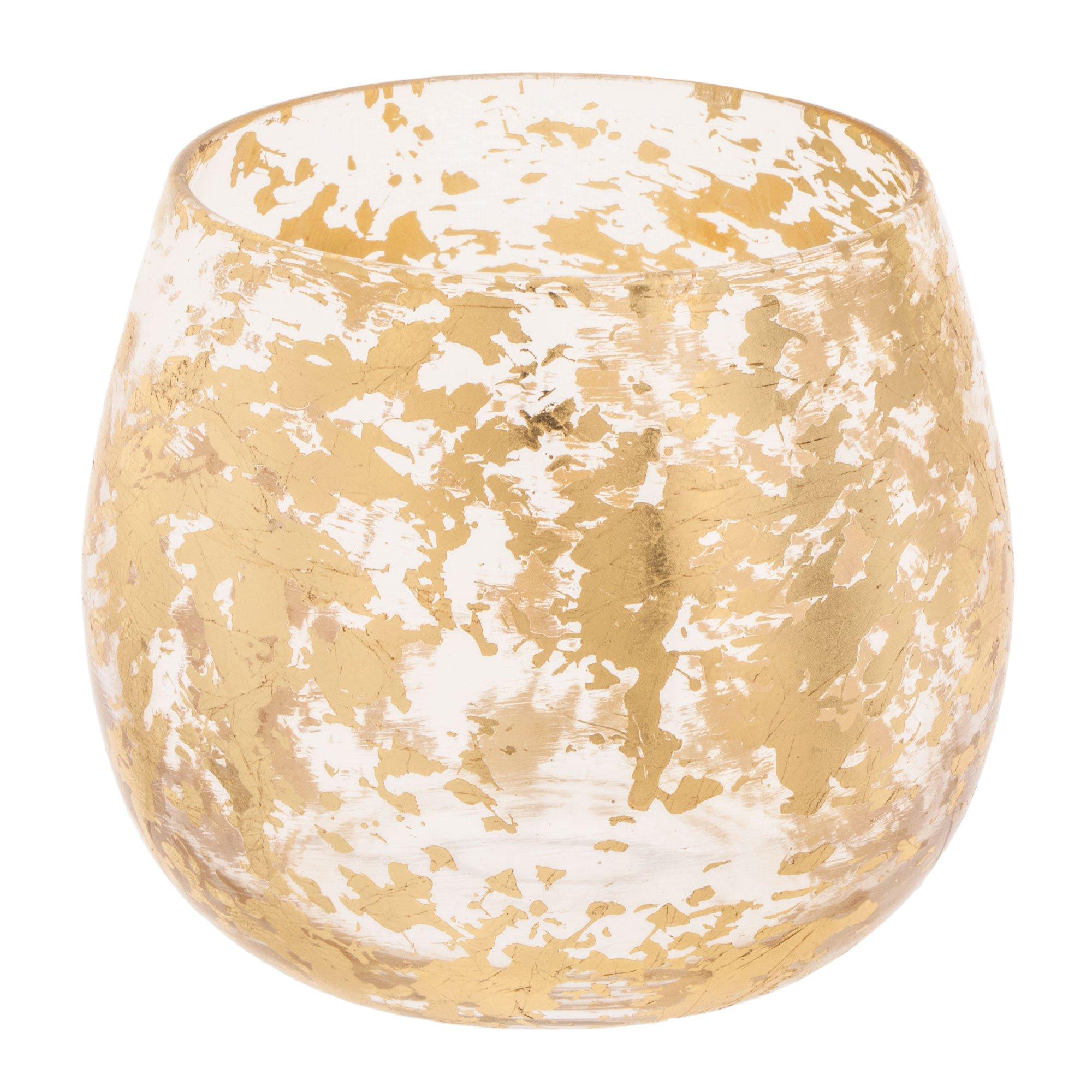 Gold Foil Glass Candle Holder Hobby Lobby 1655760