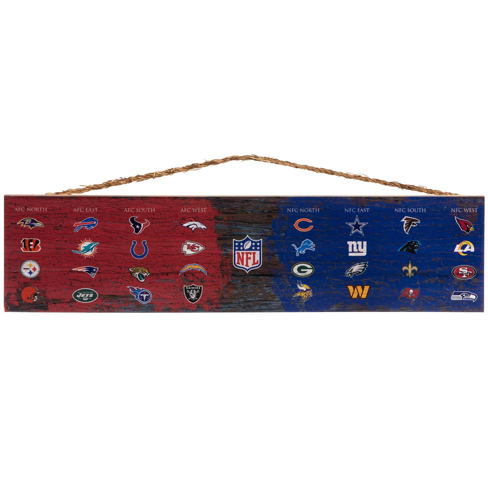 NFL Football League Wood Wall Decor Hobby Lobby 1656867