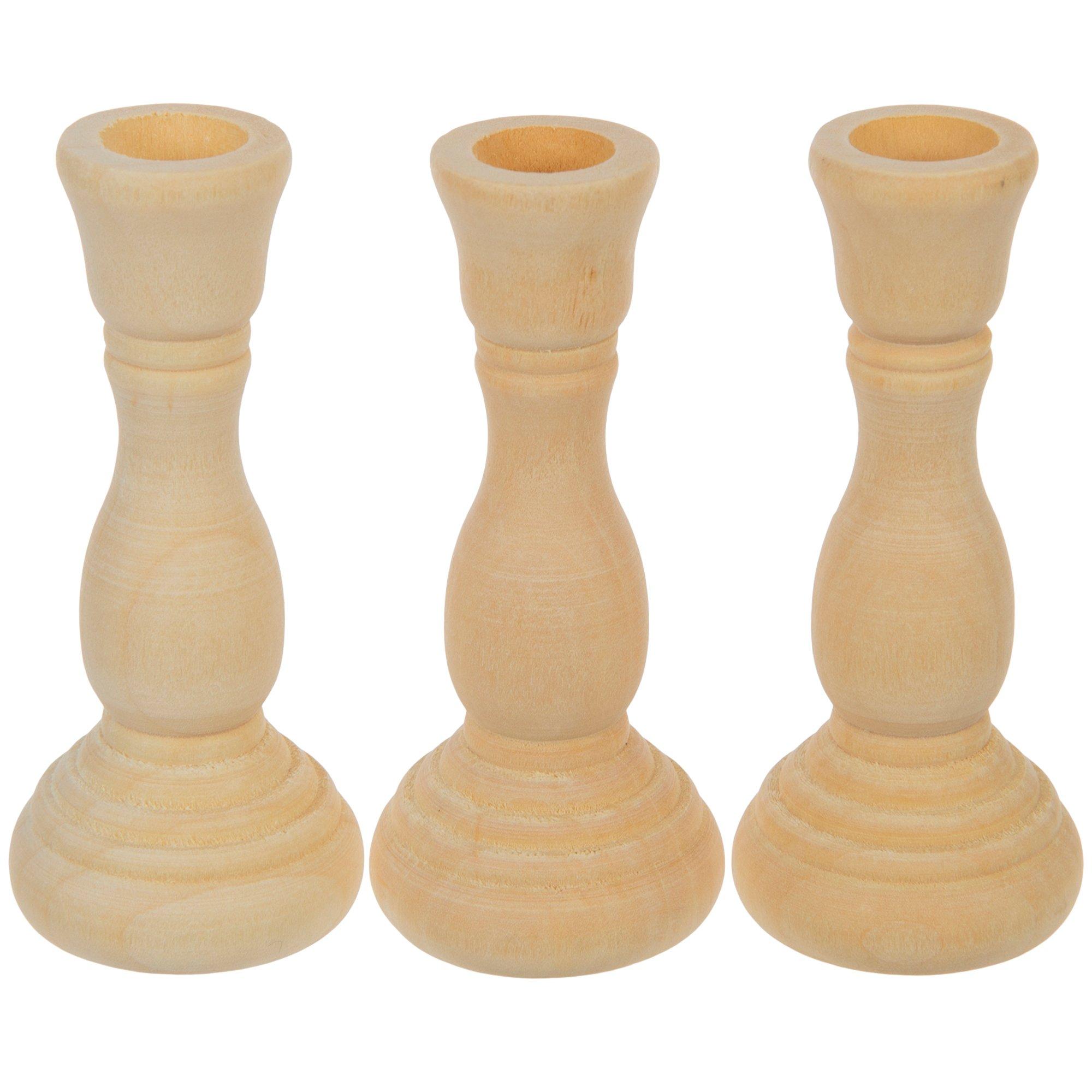 Wood Candlesticks | Hobby Lobby | 165704