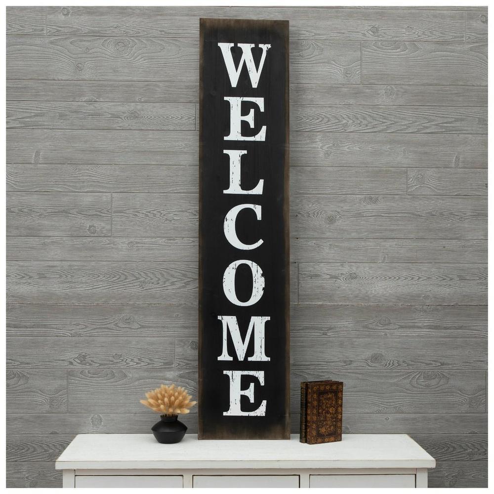 Welcome Wood Wall Decor