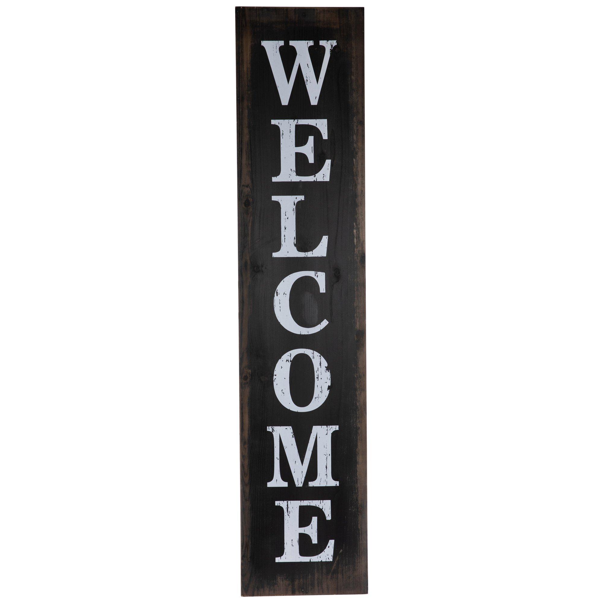 Welcome Wood Wall Decor