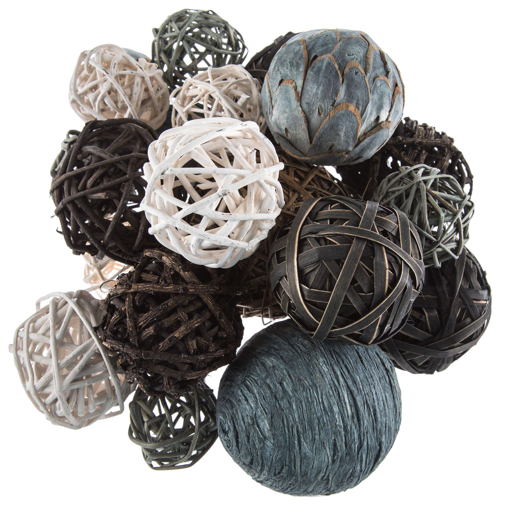 Gray & White Twig Decorative Spheres Hobby Lobby 1658145