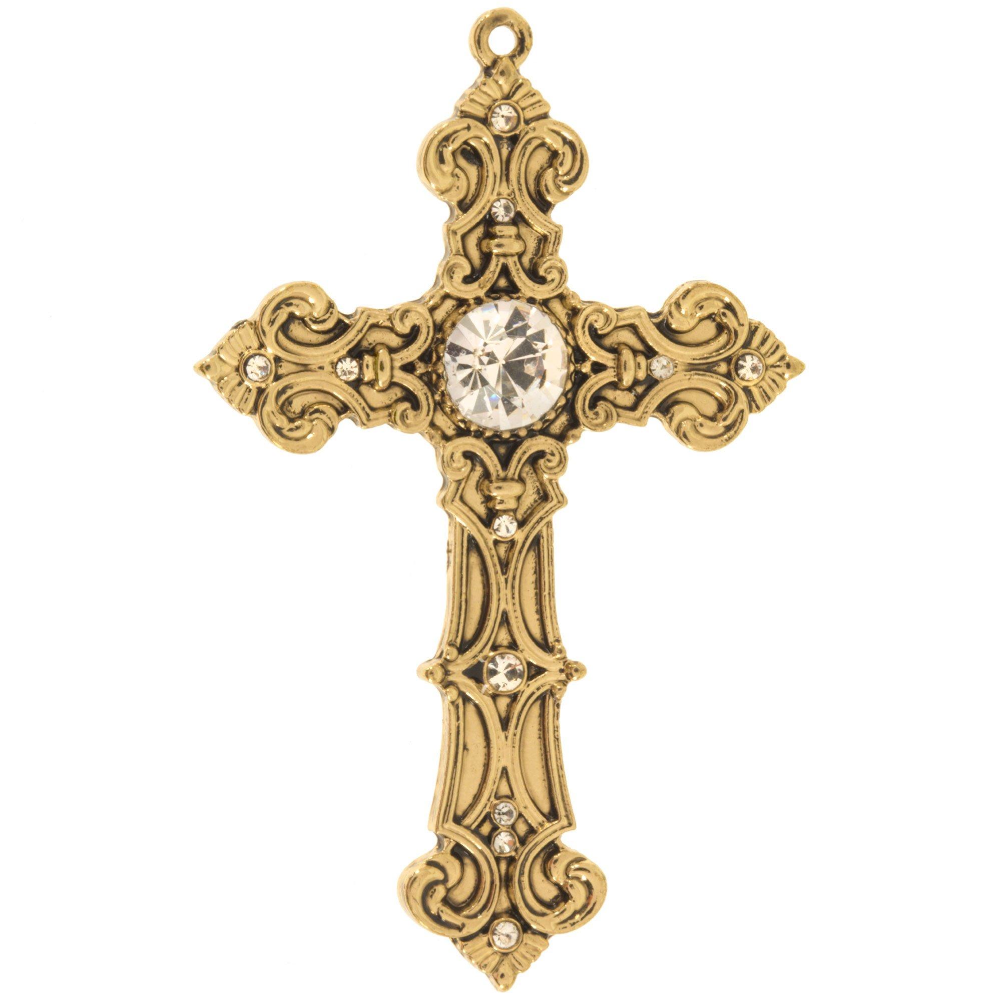 Ornate Rhinestone Cross Pendant Hobby Lobby 1659325