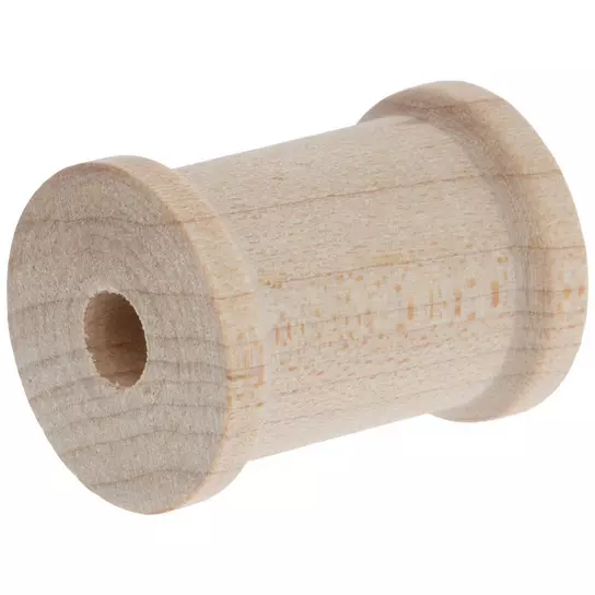Wooden spool 1 15/16 tall set of 4