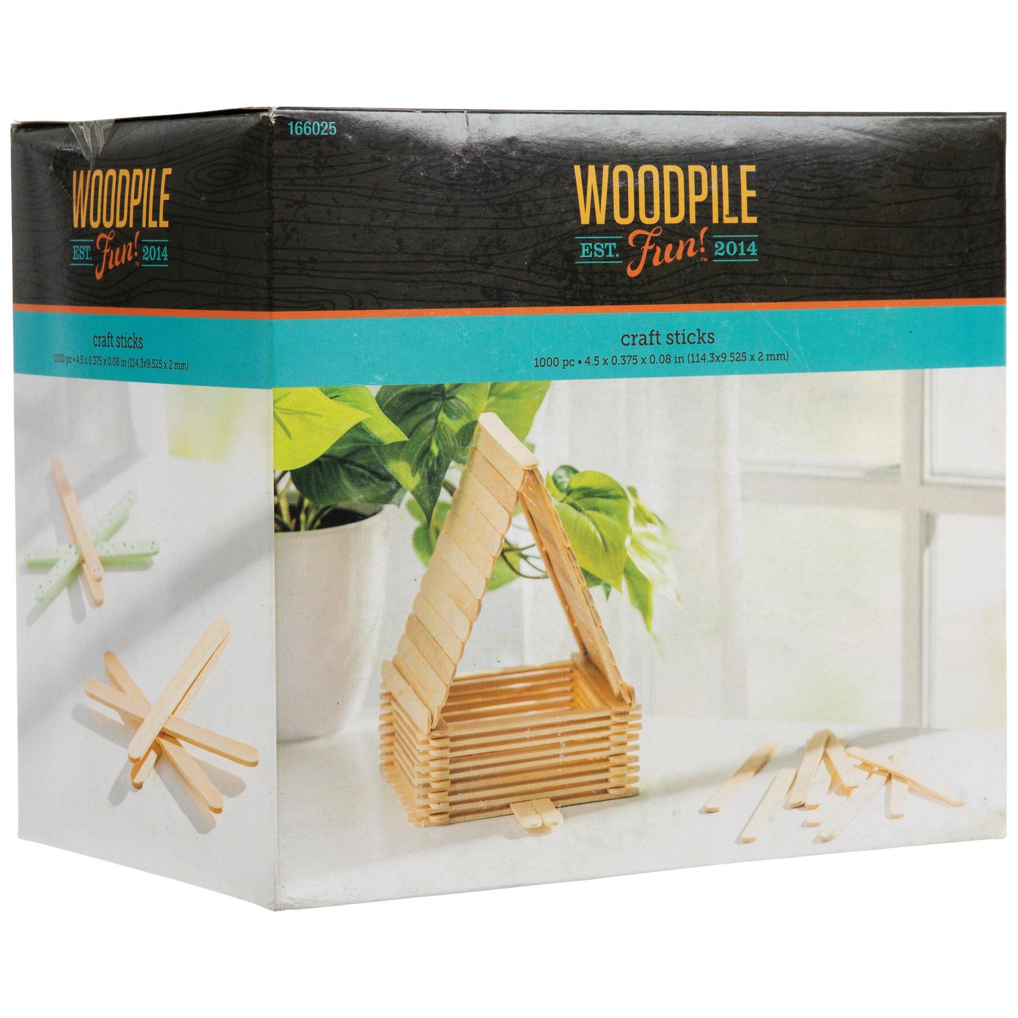 Slim Wood Craft Sticks, Hobby Lobby