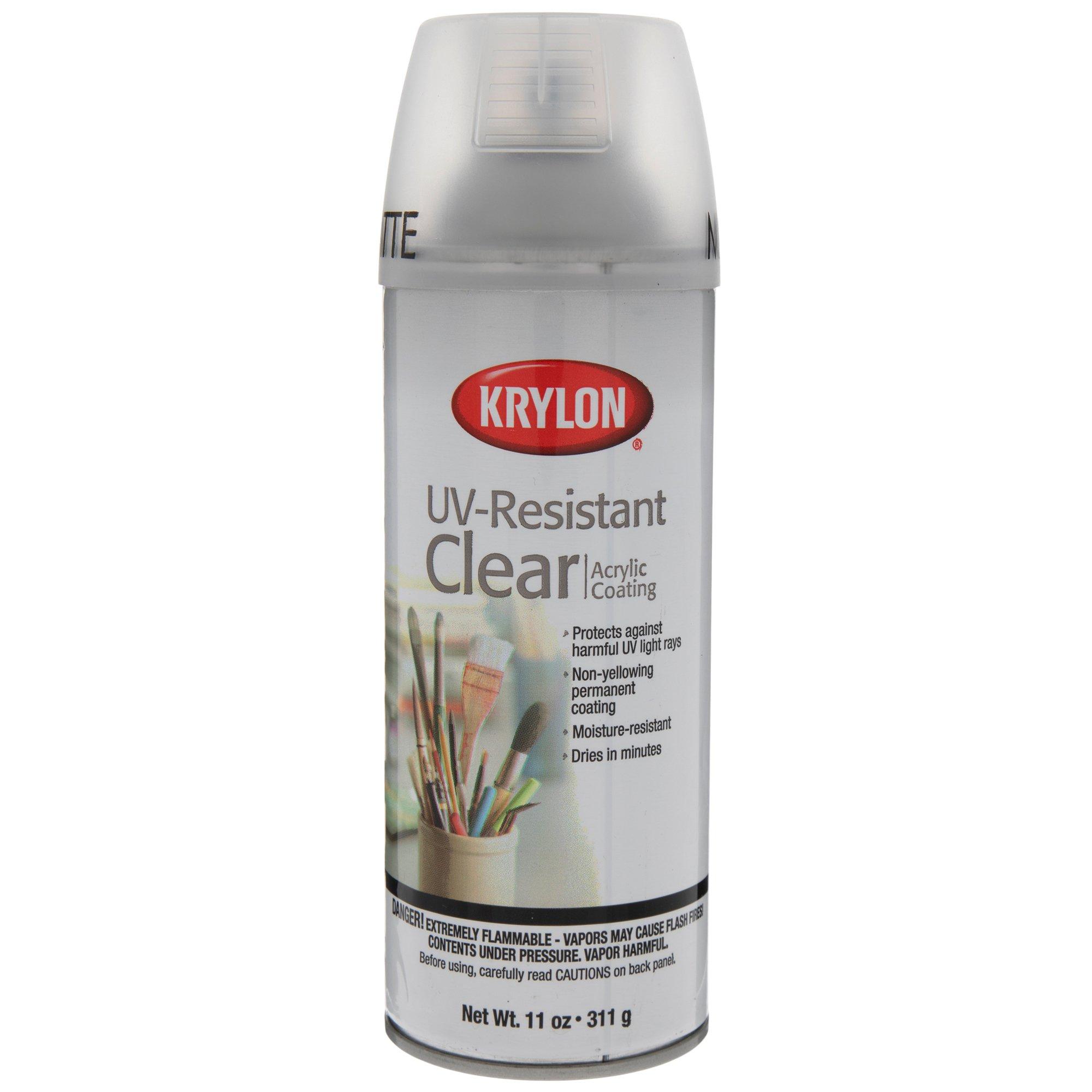 Krylon UV-Resistant Acrylic Coating, Hobby Lobby