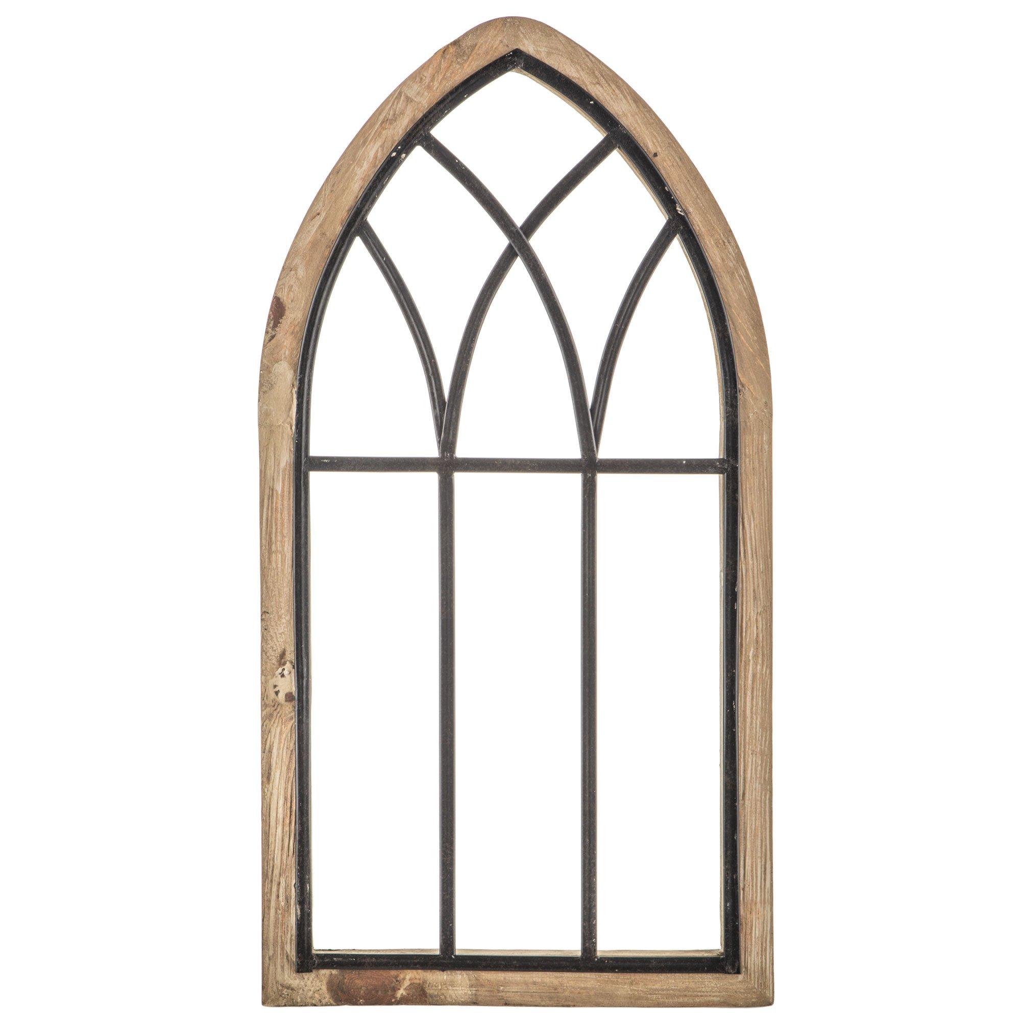 Wood arch store wall decor