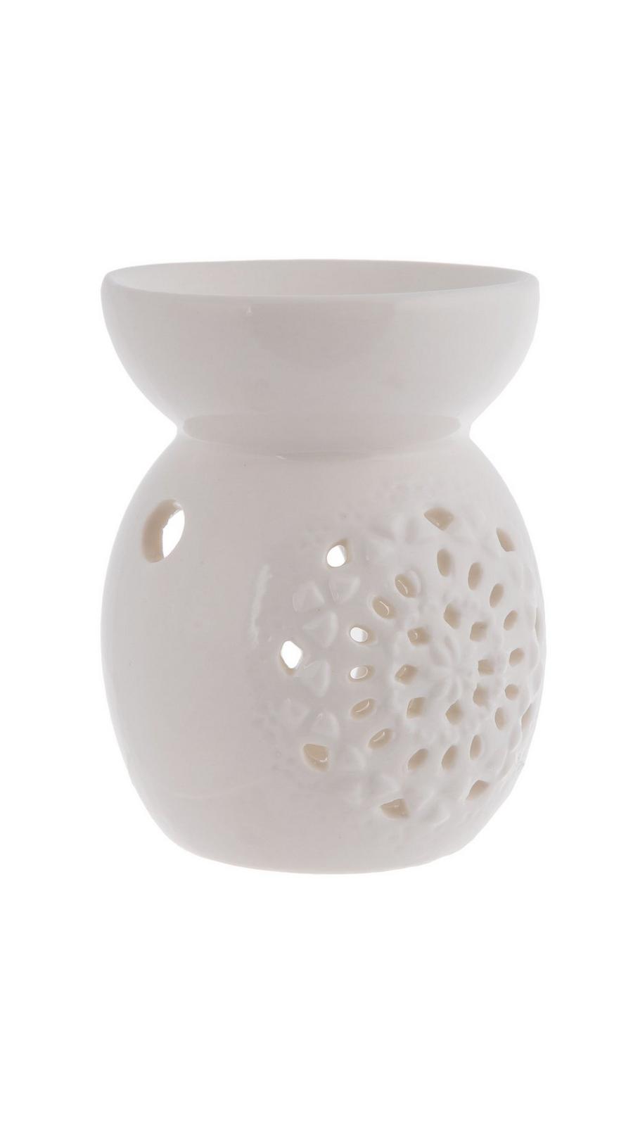 White Floral Medallion Fragrance Warmer | Hobby Lobby | 1663590