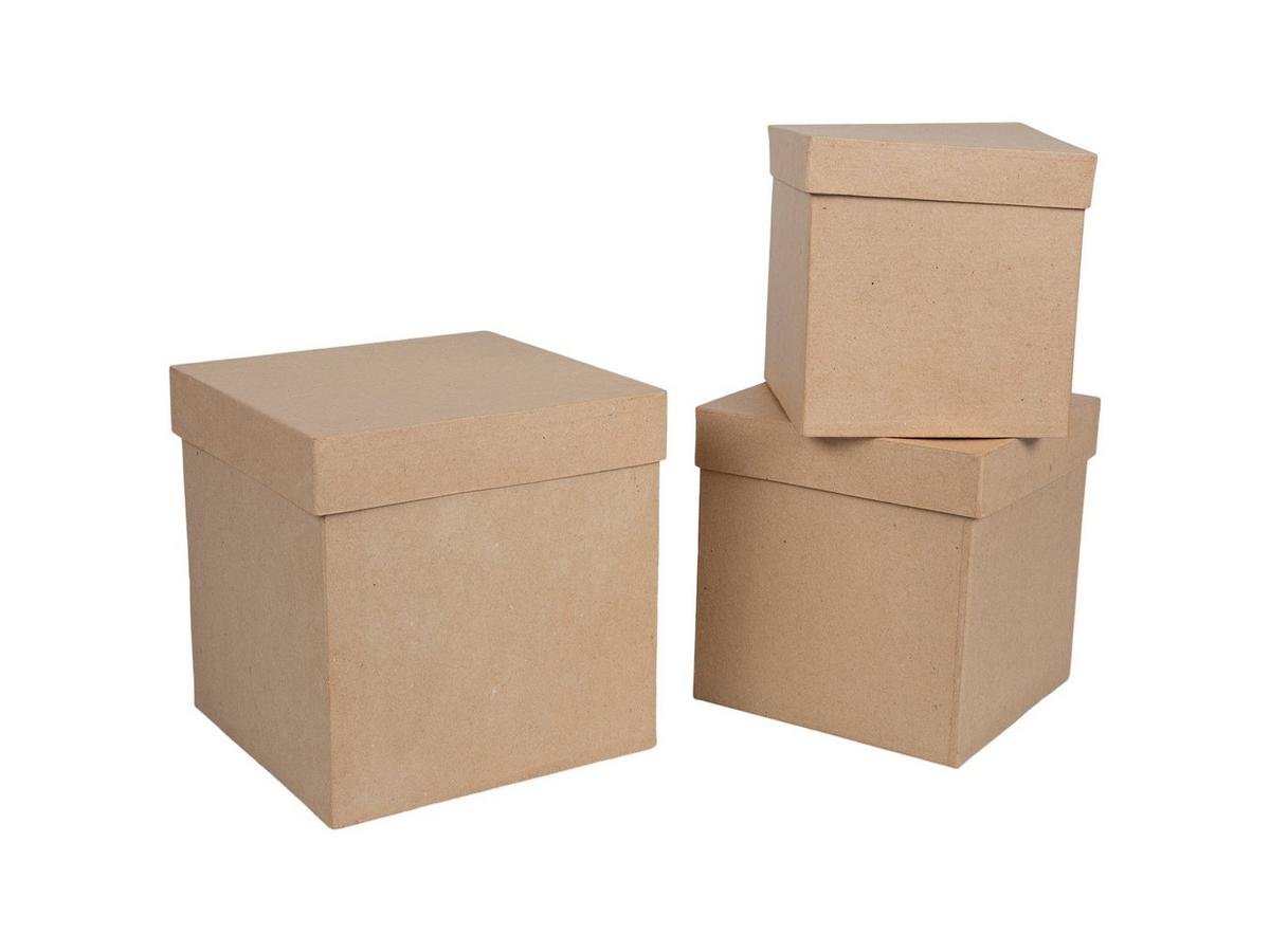 Square Paper Mache Boxes | Hobby Lobby | 1664259