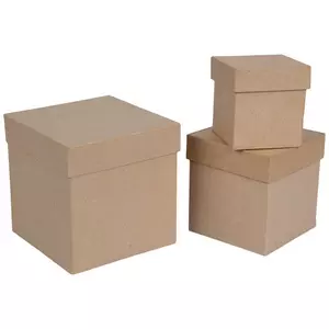 Oval Mini Kraft Paper Mache Boxes with Lids, Wedding Supplies Creative  Candy Box, BurlyWood, 6.55x5.6x2.65cm