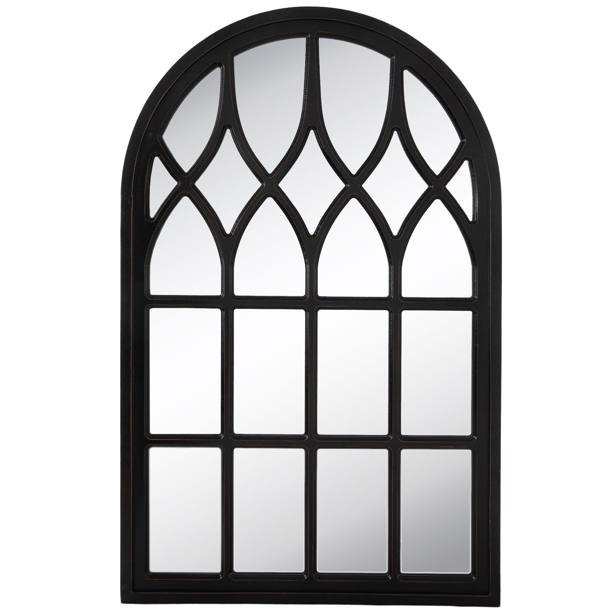 Black Cathedral Arch Wood Wall Mirror Hobby Lobby 1664366