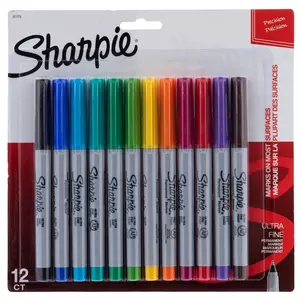 Marker Holder for Sharpie ULTRA FINE Permanent Markers | Side Mount 4 or 8  Ultra FINE Sharpie pens | Simple marker organizer