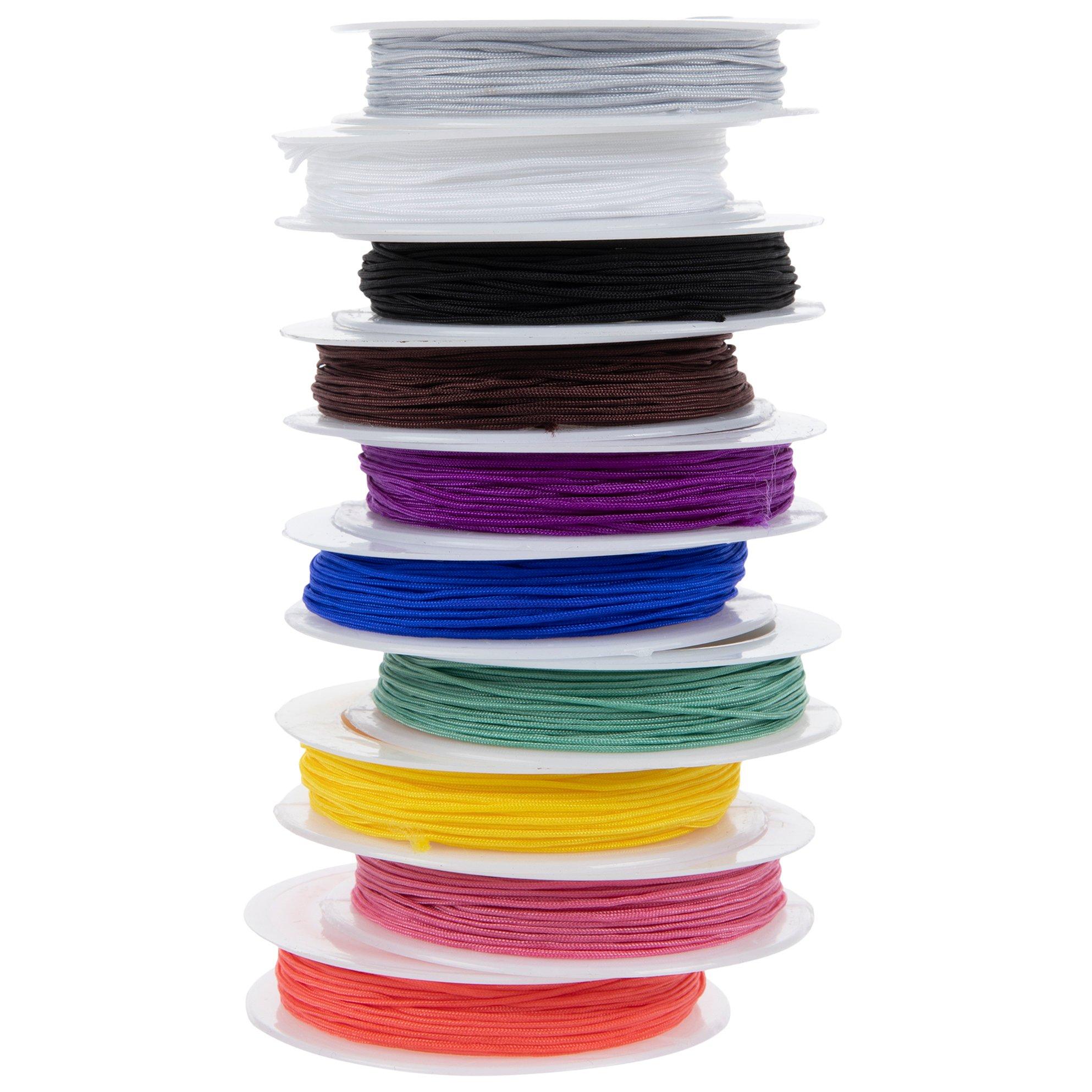 Choosing The Right Beading Threads and Cords - S-Lon, Knotting Cord, Waxed  Cotton & Rattail