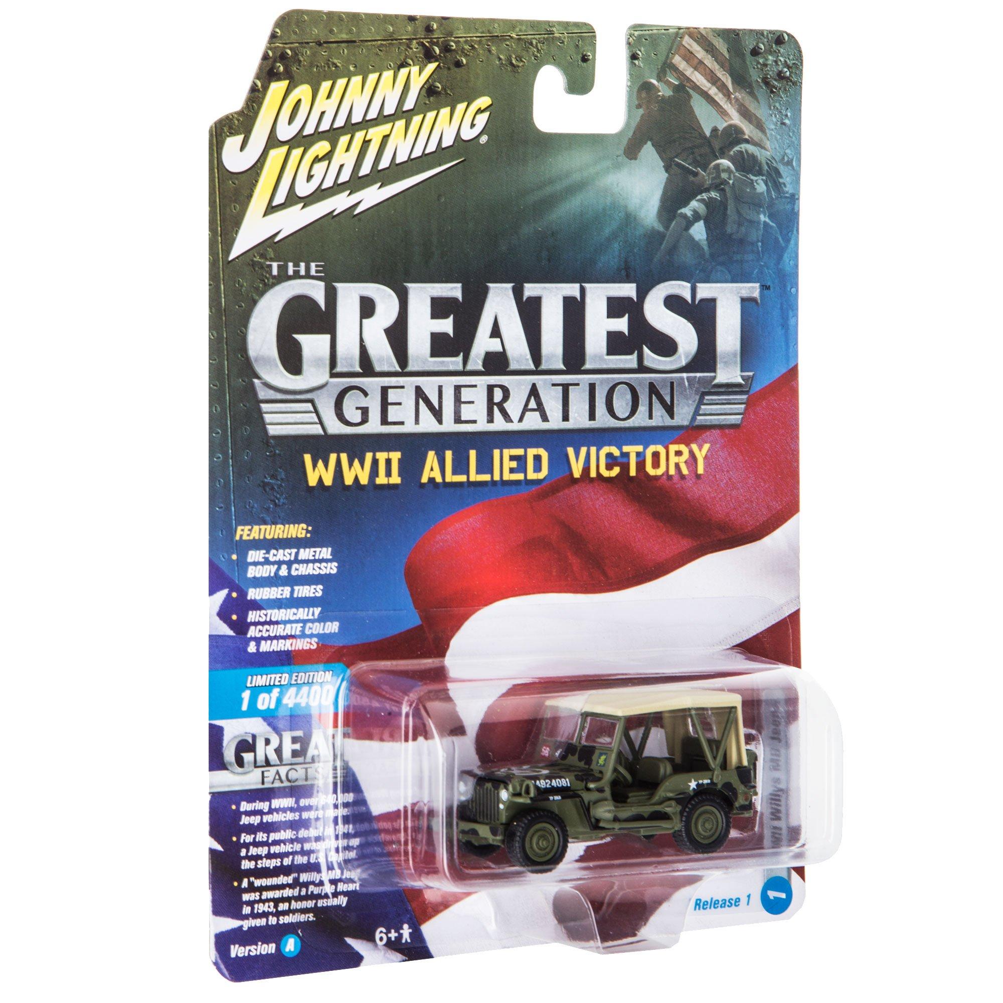 Greatest Generation WWII Allied Victory Die Cast Vehicle | Hobby