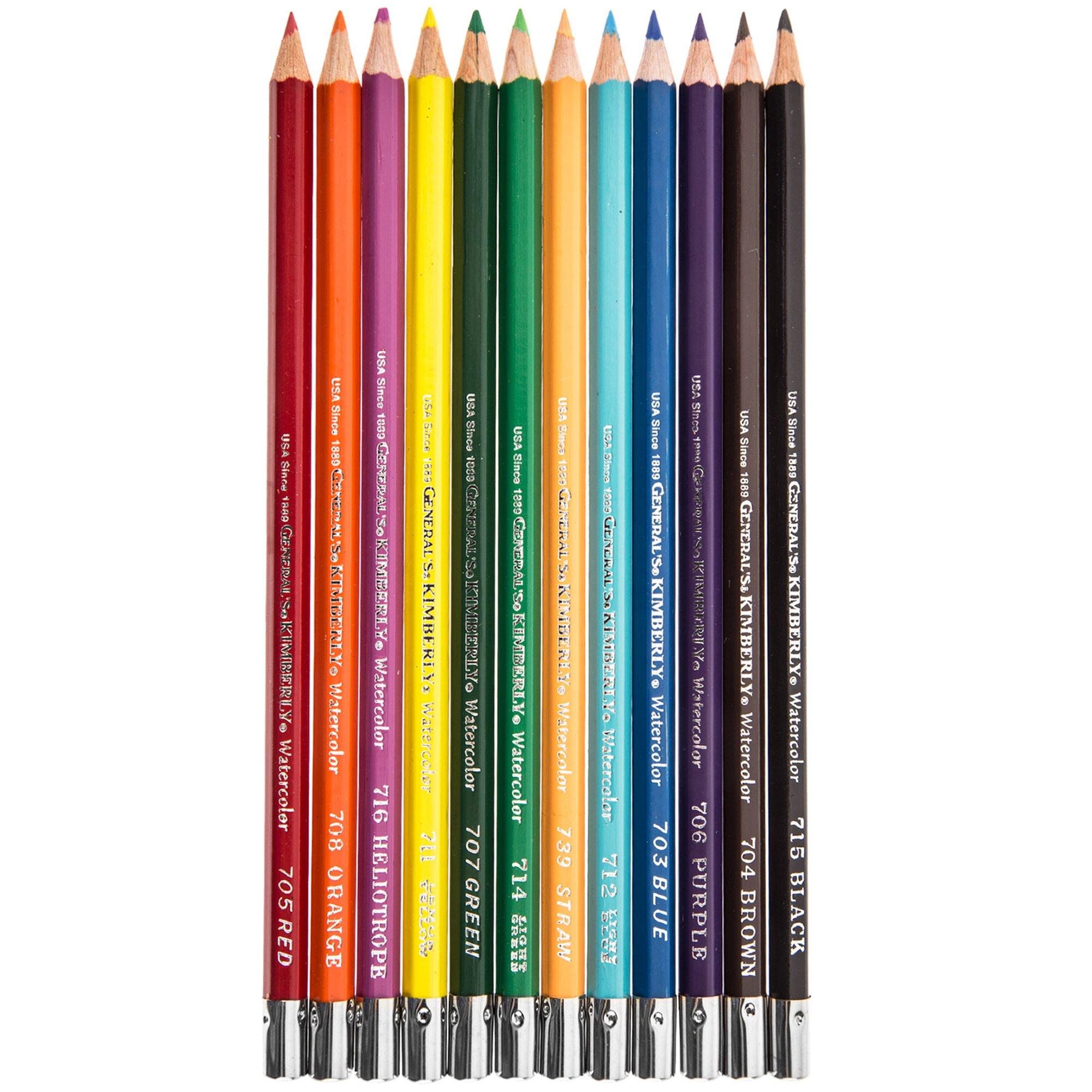 Kimberly® Watercolor Pencil - 12 Color Set - Judsons Art Outfitters
