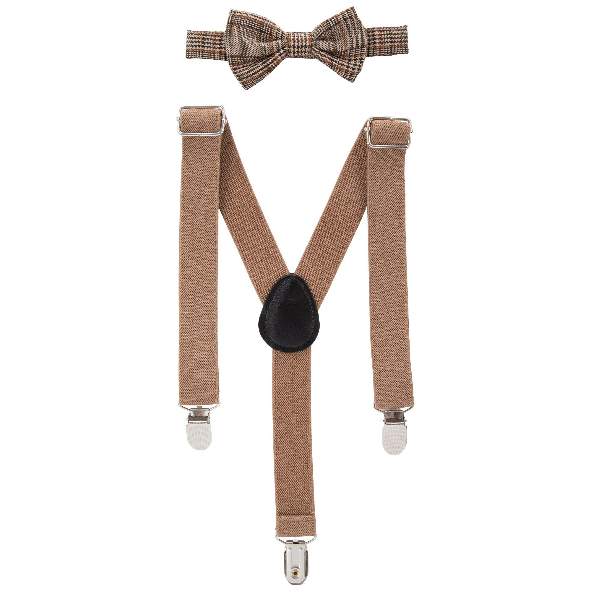 Plaid Bow Tie & Suspenders, Hobby Lobby