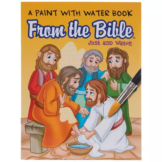Bible Story Paint With Water Book, Hobby Lobby