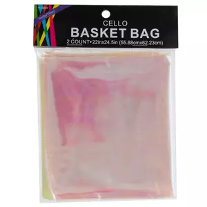 Polka Dot Cello Basket Bags