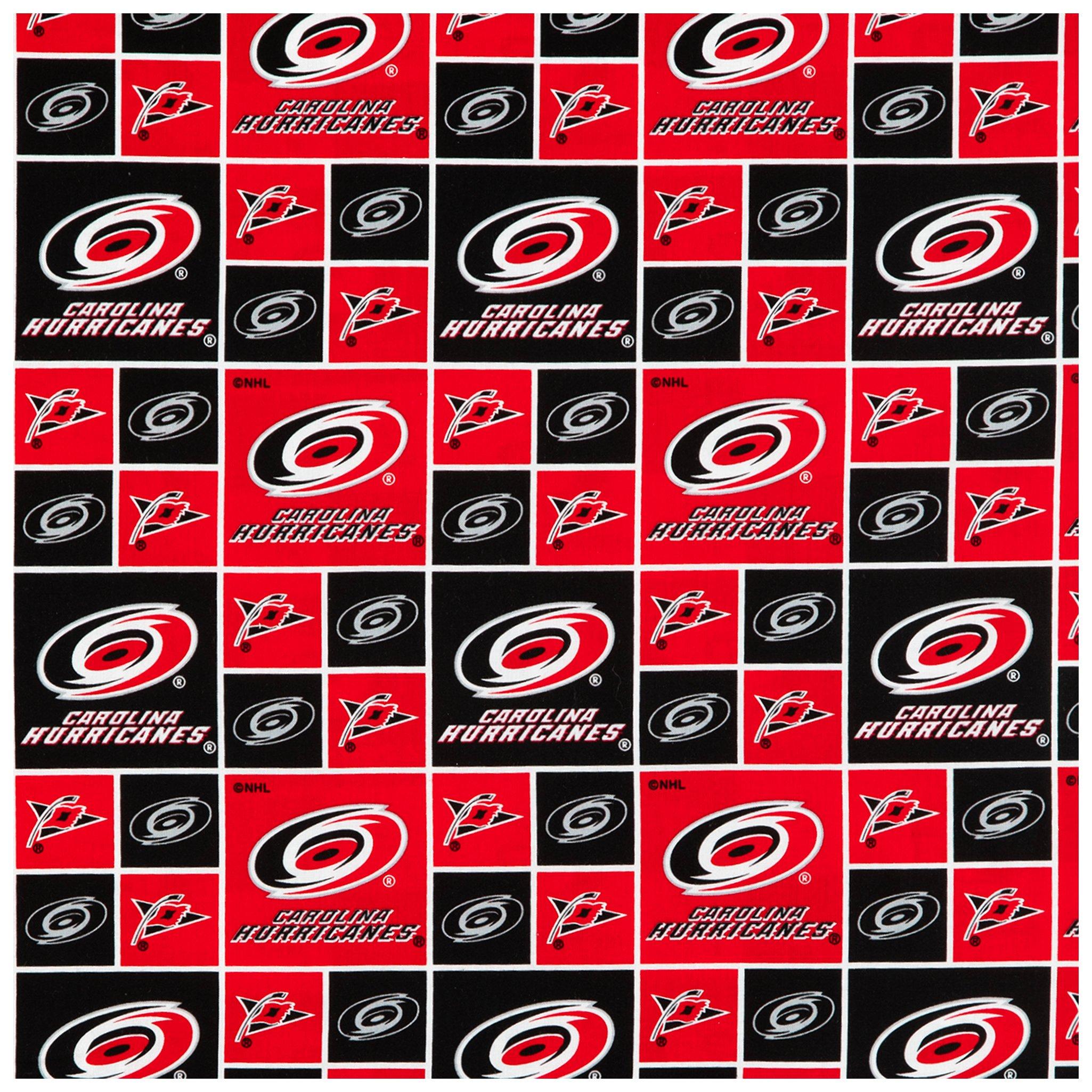 NHL Carolina Hurricanes Block Fabric Hobby Lobby 1675354