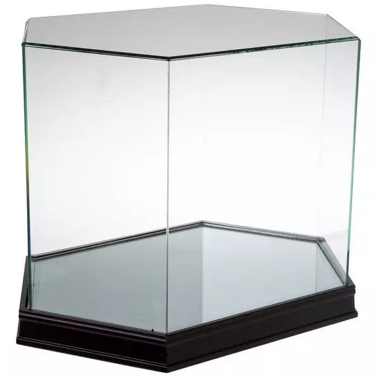 Clear Box With White Base, Hobby Lobby