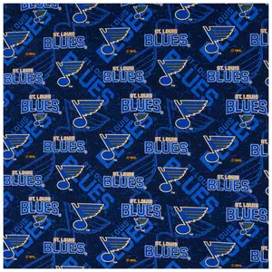NHL St. Louis Blues Collegiate Cotton Fabric